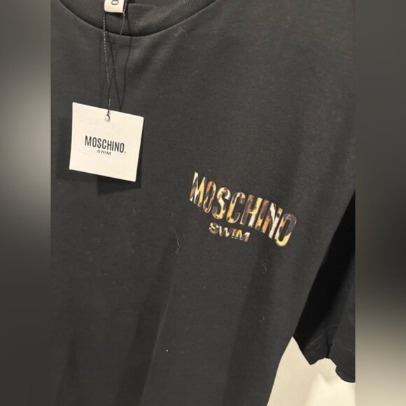 MOSCHINO Swim T Shirt Mens- NEW WITH TAGS - Picture 10 of 12